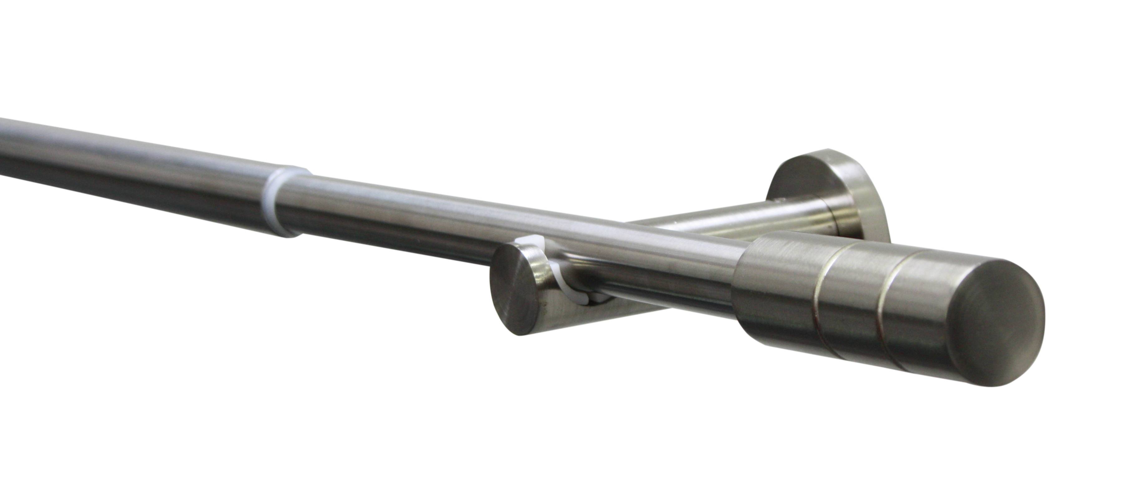 Kreta Zylinder 1-Lauf Ø 16/19 mm edelstahl-optik ausziehbar